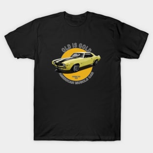 Camaro Z28 American Muscle Car 60s 70s Old is Gold T-Shirt